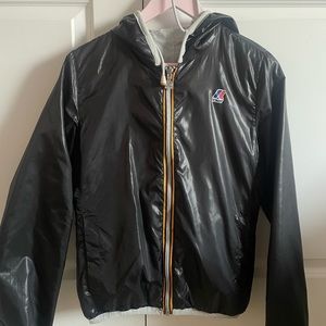 K WAY reversible rain jacket